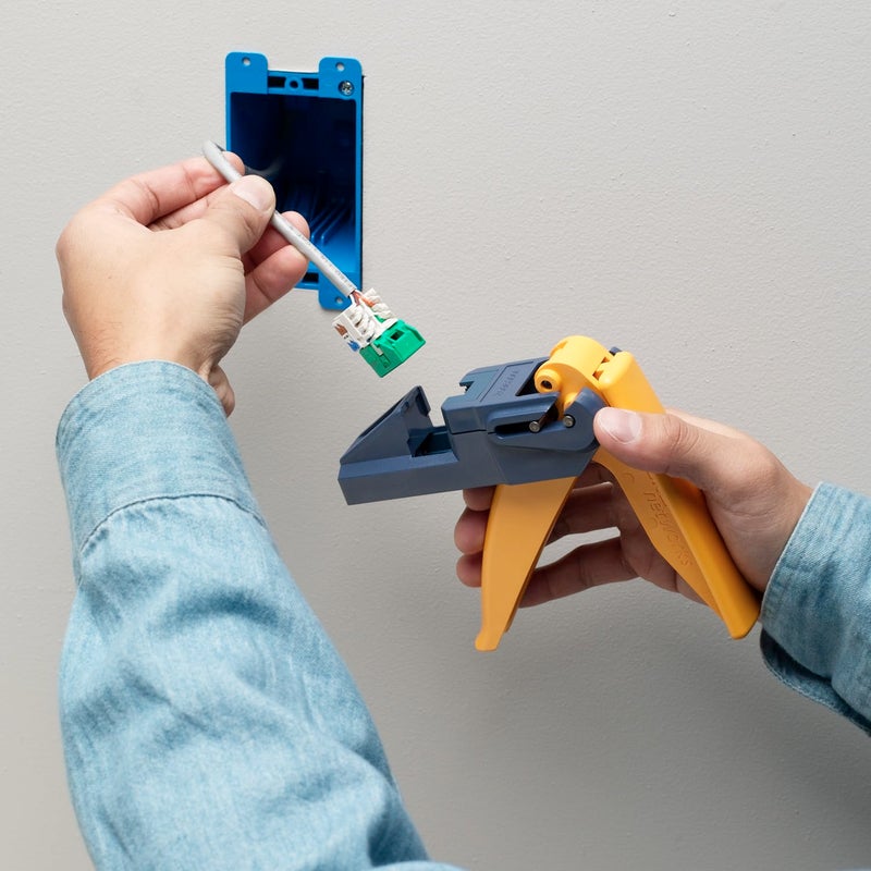فلوك نتوركس أداة إنهاء Fluke Networks JackRapid JR-LEV-1 لمقابس Leviton 41106 41108 5G108 - Image 5